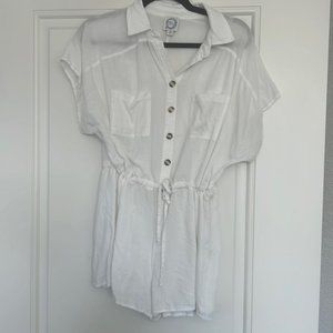 White romper size M